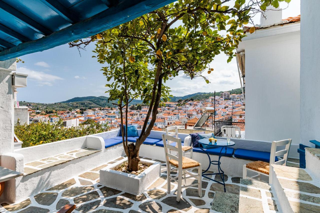 Villa The Lemon Tree House Skopelos Exterior foto